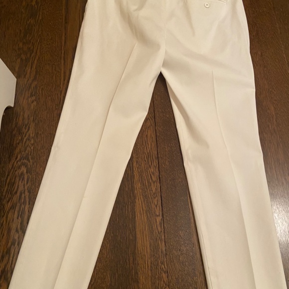 Max Mara white pants, never hemmed, raw hem - Picture 3 of 4